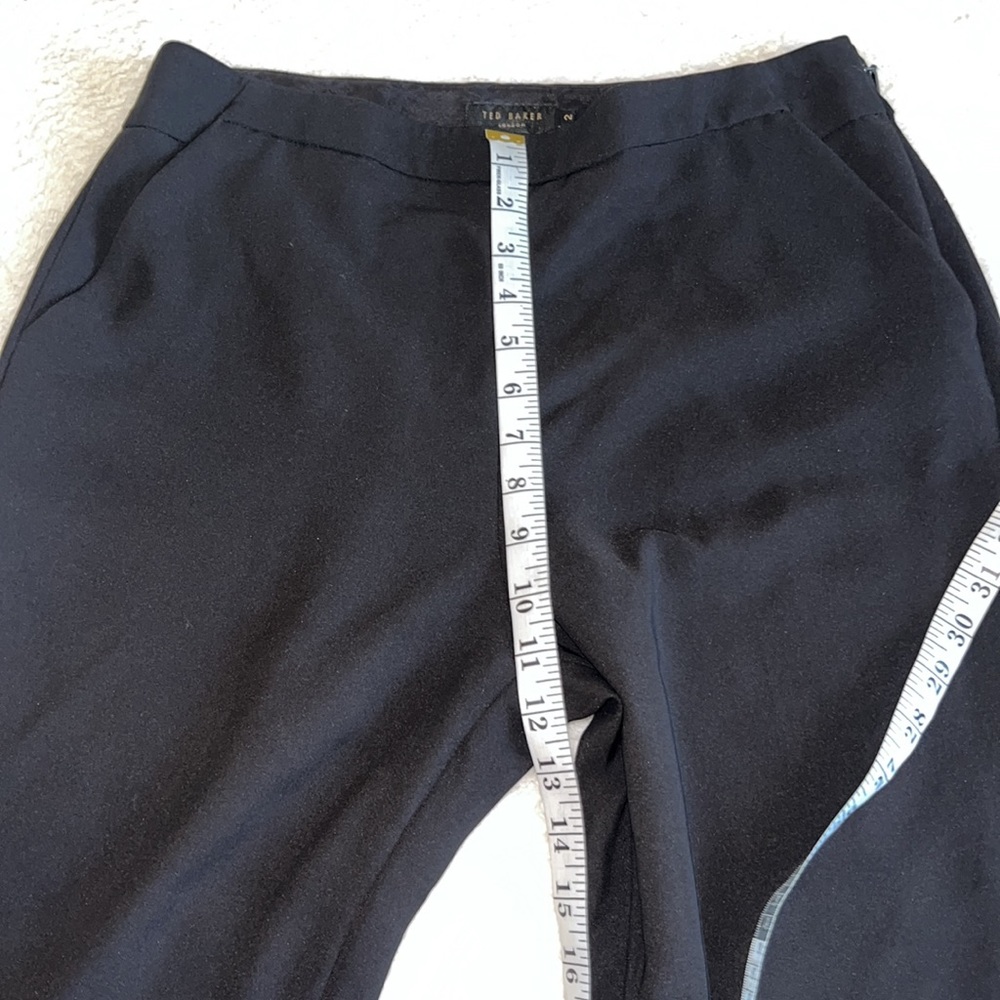 Ted Baker London Anitat Tailored Black Pants Size 2 - Picture 6 of 14